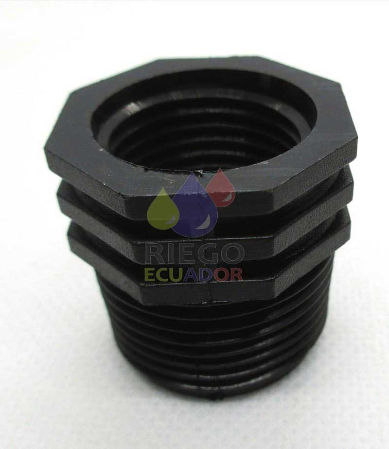Bushing Pvc Roscado Riego Ecuador