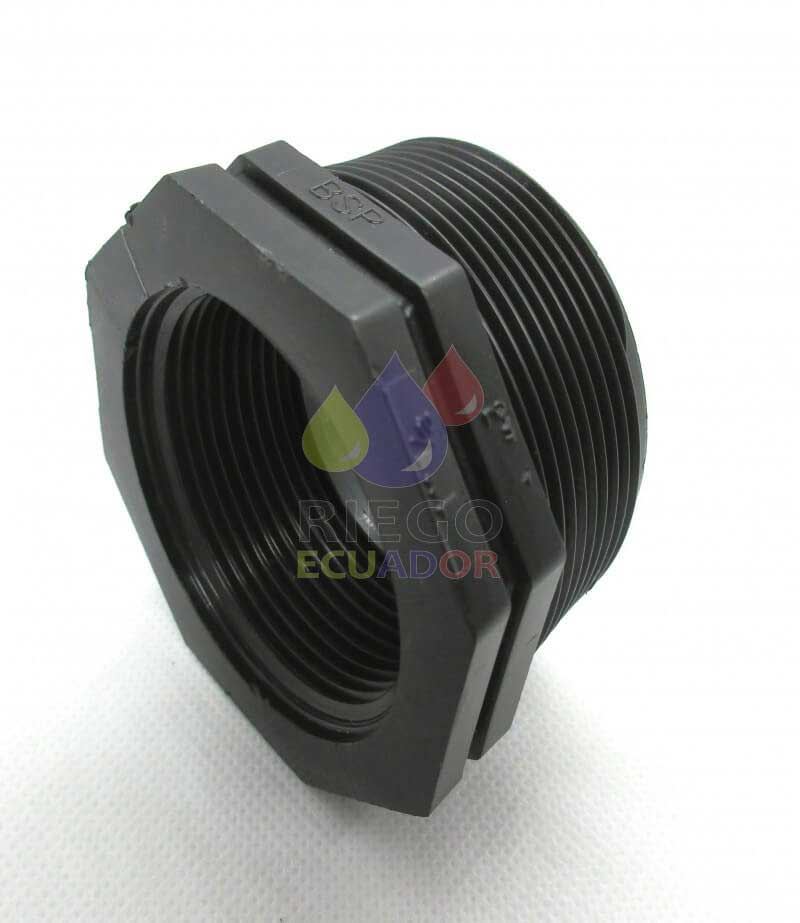 Bushing Pvc Roscado Riego Ecuador